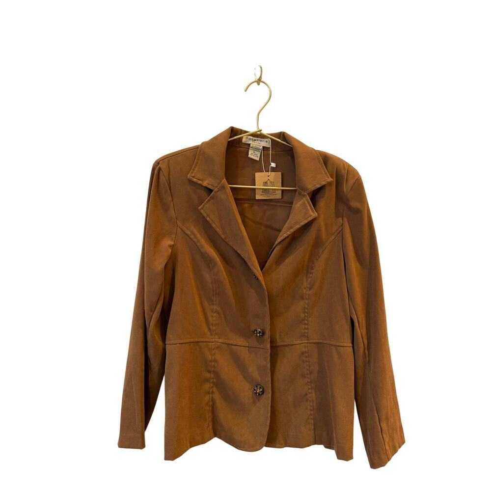 Vintage petite notations blazer